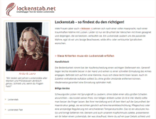 Tablet Screenshot of lockenstab.net